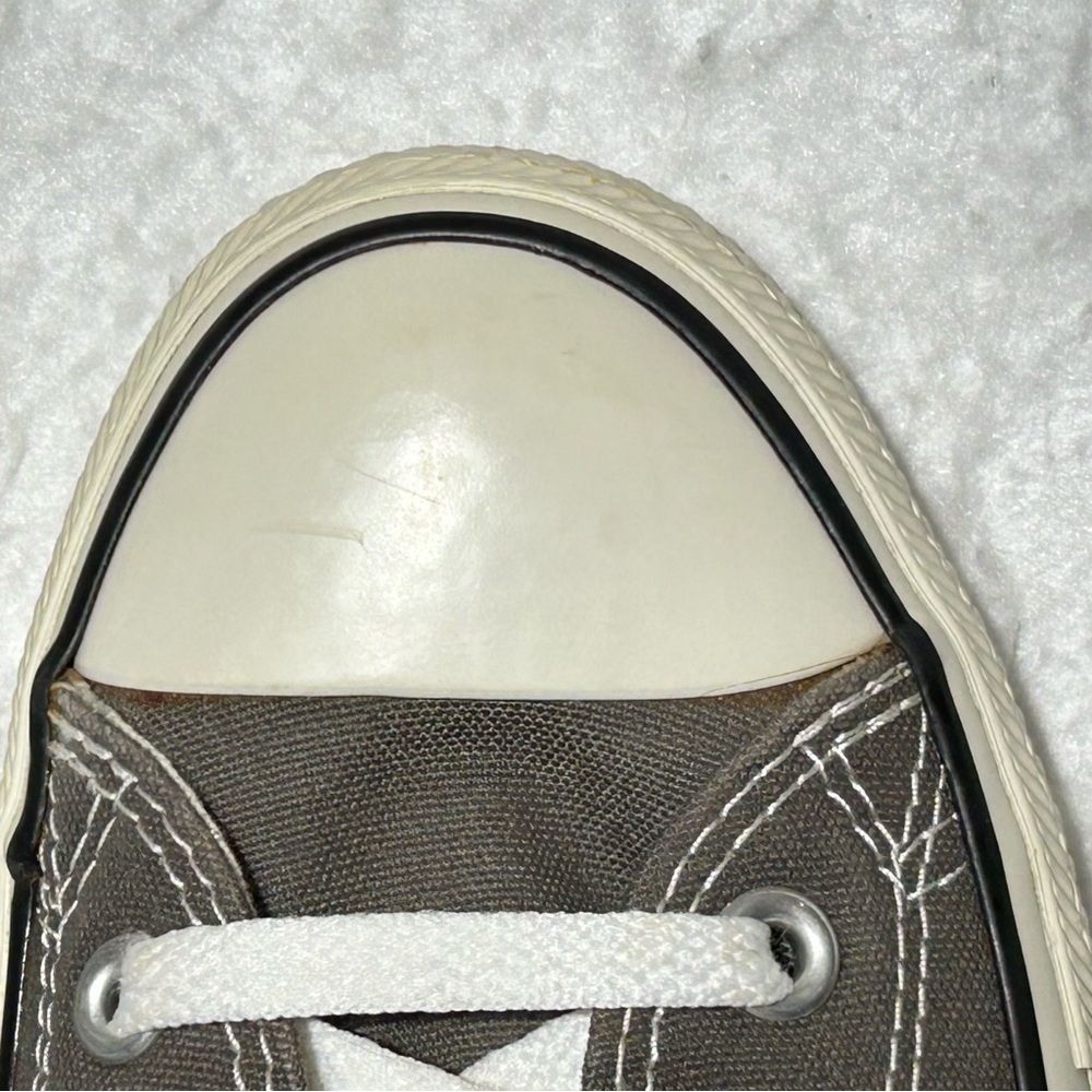 Converse Unisex Grey Chuck Taylor All Stars Classic Sneakers Shoes SZ M 8 W 10 - Picture 12 of 13